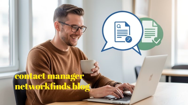 contact manager networkfinds blog